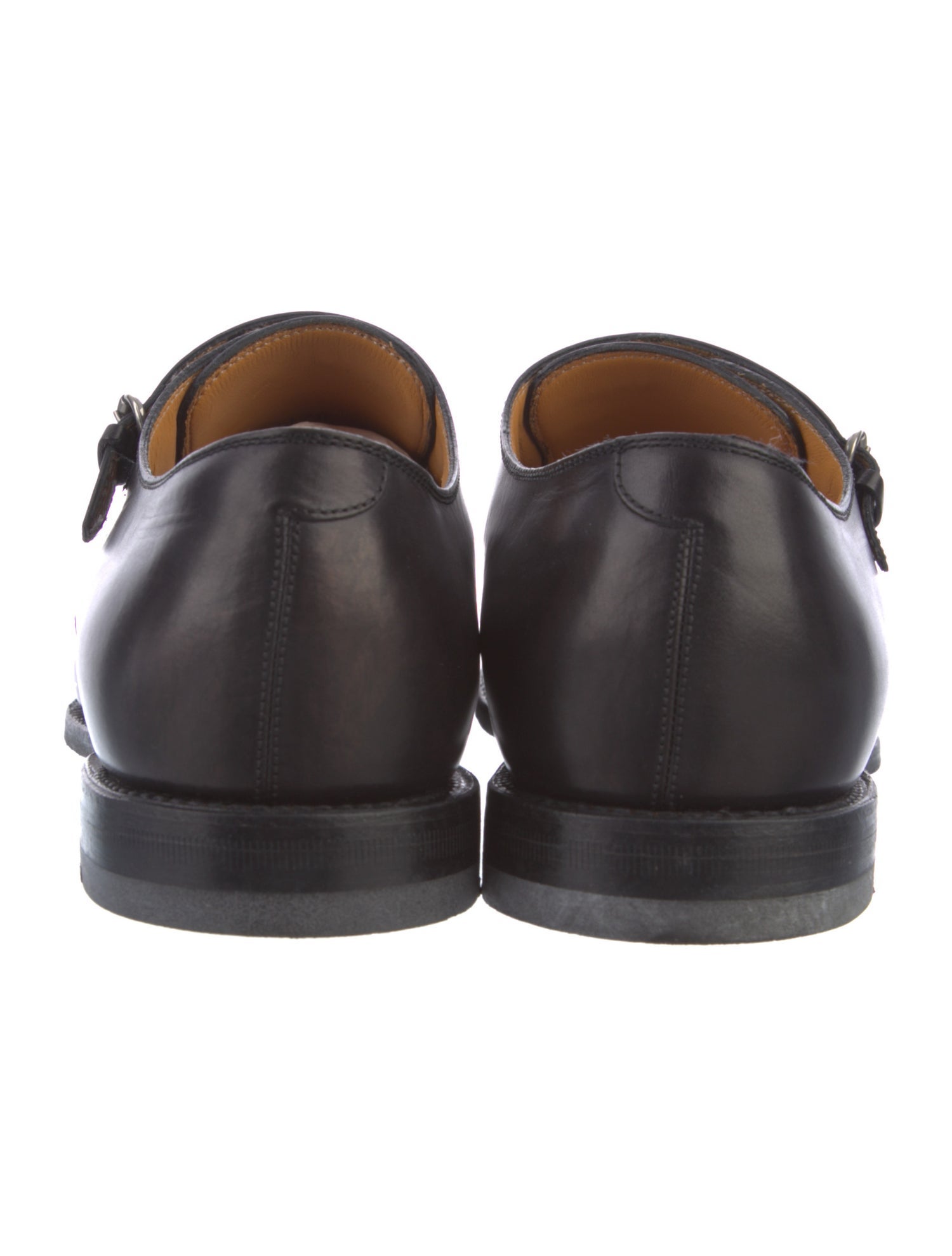 Gucci Leather Monk Straps